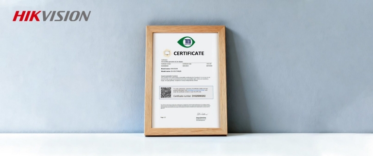 Hikvision WonderHub, TCO Sertifikalı 10. Nesil'e Ulaşan Dünyanın İlk Büyük Formatlı Ekranı Oldu