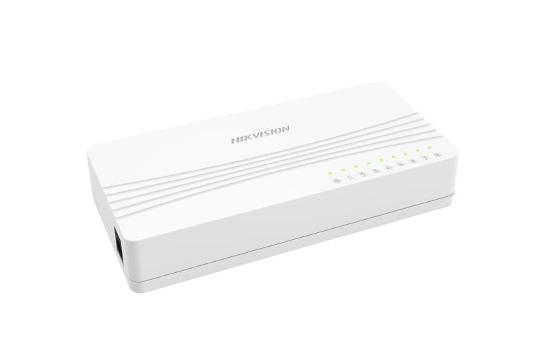 DS-3E0108D-E 8 Portlu Hızlı Ethernet Yönetilmeyen Masaüstü Anahtarı
