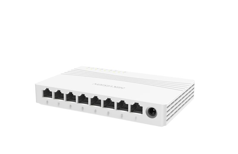 DS-3E0508D-E 8 Port Gigabit Yönetilmeyen Masaüstü Anahtarı