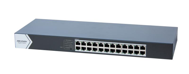 DS-3E0524TF(B) 24 Portlu Gigabit Yönetilmeyen Anahtar