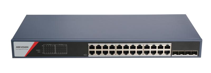 DS-3E1528P-SI-24P4F 24 Portlu Gigabit Akıllı POE Anahtarı